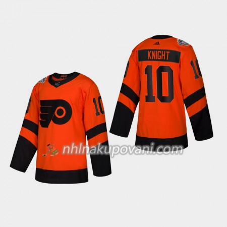 Philadelphia Flyers Dresy Corban Knight 10 Adidas 2019 Stadium Series Authentic - Pánské Philadelphia Flyers Dresy Corban Knight 10 Adidas 2019 Stadium Series Authentic - Pánské